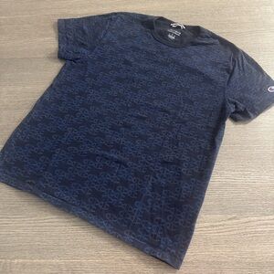 Champion Men’s Athletic Wear Short Sleeve T-Shirt Blue Size L Large